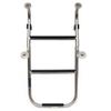 Bay Cat Boat Folding Boarding Ladder | 3-Step Stainless Steel view 4