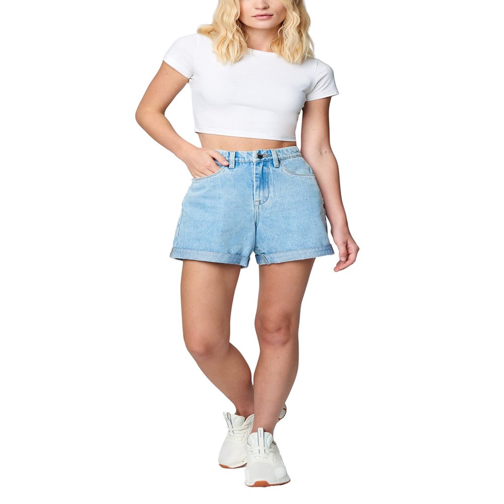 [BLANKNYC] Womens Luxury Clothing Denim Jean Shorts with Pockets, Always in Style, Fashionable & Comfortable, The Perry, Close to You, 27