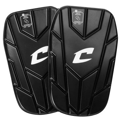 Champro C-Flex NOCSAE Soccer Shin Guard Insert with Compression Sleeves, Medium