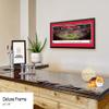 Georgia Bulldogs, 2022 CFP National Champions - 44x18-inch Double Mat, Deluxe Framed Picture by Blakeway Panoramas view 2
