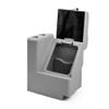 DeckMate Complete Classic LeftLean Back Seat and Base - Gray, Red and Charcoal view 2