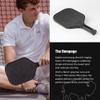 Carbon Fiber Pickleball Paddle - Raw Toray T700 Surface Provides Maximum Ball Spin | Elongated or Widened Pickleball Racket Shapes Available - Paddle Customization Kit Included view 2