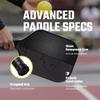 Carbon Fiber Pickleball Paddle - Raw Toray T700 Surface Provides Maximum Ball Spin | Elongated or Widened Pickleball Racket Shapes Available - Paddle Customization Kit Included view 3