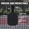 Carbon Fiber Pickleball Paddle - Raw Toray T700 Surface Provides Maximum Ball Spin | Elongated or Widened Pickleball Racket Shapes Available - Paddle Customization Kit Included view 4