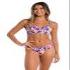 Hobie Women's Standard Underwire Halter Hipster Bikini Swimsuit Top, Sailor Blue//Island Getaway view 1