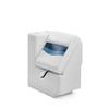 DeckMate Complete Classic Left Lean Back Seat and Base - White, Blue and Light Blue view 1