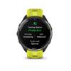 Garmin Forerunner 965 Running Smartwatch, Colorful AMOLED Display, Training Metrics and Recovery Insights, Amp Yellow and Black view 2