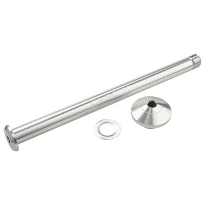 Burgtec Yeti Boost Rear Axle, 12x174mm - Rhodium Silver