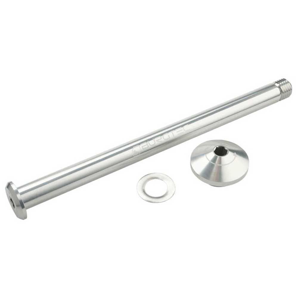 Burgtec Yeti Boost Rear Axle, 12x174mm - Rhodium Silver