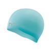 Stealth-X Wrinkle-Free Silicone Adult Racing Swim Cap, Light Blue, one Size view 1