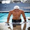 Stealth-X Wrinkle-Free Silicone Adult Racing Swim Cap, Light Blue, one Size view 2
