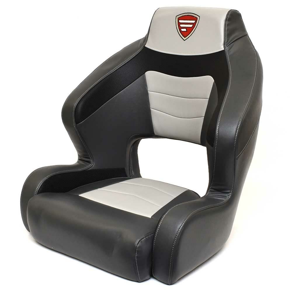 Lowe Boat Helm Bucket Seat 2334730 | Favorite Edition Gray