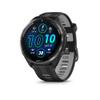 Garmin Forerunner 965 Running Smartwatch, Colorful AMOLED Display, Training Metrics and Recovery Insights, Black and Powder Gray, 010-02809-00 view 1