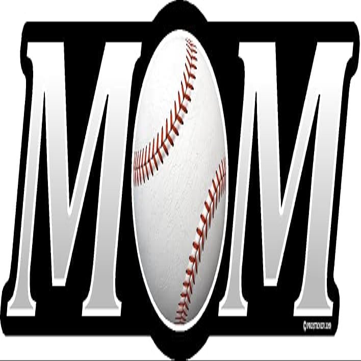 1913 Soccer Baseball Volleyball Softball Tennis Basketball Decal Sticker Mom Sports Team Auto Window Sign (Baseball Mom)