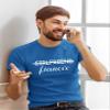 Veracco Girlfriend Fiancee Funny Engagement Shirt  Bridal Shower Wedding Gift T Shirt for Women & Men Royal Blue view 3