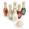 Tender Leaf Toys - Birdie Skittles - Kids Bowling Set - 6 Solid Wood Bowling Pins, Ball and Storage Bag - Fun Physical Learning for Toddler - Develop Hand-Eye Coordination and Numeracy Skills - Age 3+ view 3