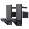 SYL Fitness J-Hooks for Squat/Power Rack - Available in 2"x2" and 3"x3", Heavy Duty J-Cups Barbell Holder with UHMV Pads (For 3"x3" Rack with 5/8" Hole) view 1