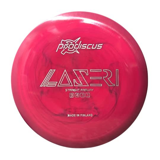Laseri Neutral Long-Range Driver in Ultrium Plastic for All Disc Golfers by Prodiscus (Colors Vary)