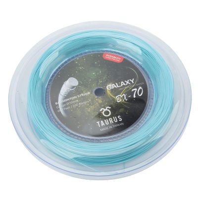 Badminton Racquet String, Nylon Badminton String High Strength 200m Strong Resilience Bright Color for Sports(Sky Blue)