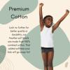 Feathers Boys' Cotton Strech Tagless Briefs Underwear - (3/pack) view 4
