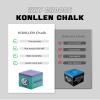 KONLLEN Professional Pool Cue Chalk Long Lasting Billiard Chalk with Nano Technology for Superior Grip and Control -2 Pcs (Outstanding Performance, Reduce Miscue, Durable) view 4