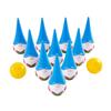 Fun Express Gnome Bowling Set, Christmas, Winter and Holiday Activites, 12 Piece Set, Includes Ten Pins and Two Balls, Great for School, Church and Work Parties view 1