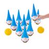 Fun Express Gnome Bowling Set, Christmas, Winter and Holiday Activites, 12 Piece Set, Includes Ten Pins and Two Balls, Great for School, Church and Work Parties view 2