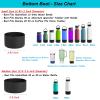 Boot for Hydro Flask 12-24 OZ Water Bottle/Stanley Tumbler, Bottom Boots for Hydroflask Sports Water Bottles, Silicone Bottom Cover Sleeve (Snapper, Fits Stanley Cups + Hydro 12-24 oz) view 2