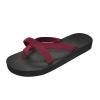 Black Sandals Women Flat, Women's Fashion Slippers Peep-Toe Summer Casual Clip Toe Beach Sandals Lace-Up Comfortable Cute Sandals view 4