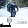 2Pack Universal Bicycle Rearview Mirrors, 360Rotatable Bar End Bicycle Mirrors, Wide Angle Convex Bike Mirror for 15-35 mm Handlebar Bikes view 2