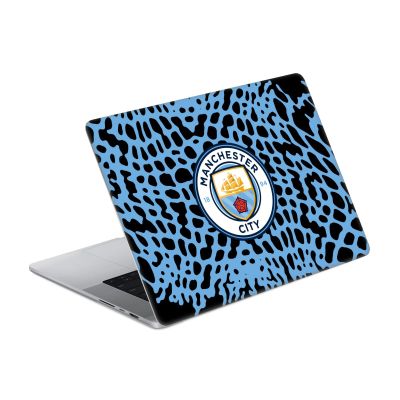 Head Case Designs Officially Licensed Manchester City Man City FC Animal Print Art Vinyl Sticker Skin Decal Cover Compatible with MacBook Pro 14" A2442