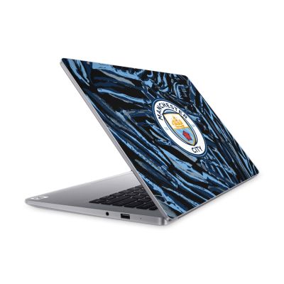 Head Case Designs Officially Licensed Manchester City Man City FC Abstract Brush Art Vinyl Sticker Skin Decal Cover Compatible with Mi Notebook 14 (2020)