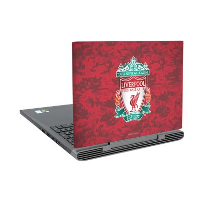 Head Case Designs Officially Licensed Liverpool Football Club Crest Red Mosaic Art Vinyl Sticker Skin Decal Cover Compatible with Dell Inspiron 15 7000 P65F