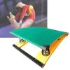DOZPAL Gymnastics Springboard for Aldults Big Kids Teens, Spring Board Sport Equipment with Thickened 4 Springs Inside and Green Padded Carpet,4springs view 1