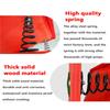 DOZPAL Gymnastics Springboard for Adult, Wooden Springboard with 9 High Toughness Springs and Rubber Mat for Track and Field/Gymnastics/High Jump/Long Jump,9springs view 4