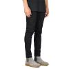 JEsilunmaMY Slim Fit Denim Pants for Men Mid Waist Distressed Stretch Skinny Pencil Jeans Washed Boyfriend Jean Trousers (Black,31) view 2
