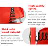 DOZPAL Gymnastics Springboard for Adult, Wooden Springboard with 9 High Toughness Springs and Rubber Mat for Track and Field/Gymnastics/High Jump/Long Jump,6springs view 4