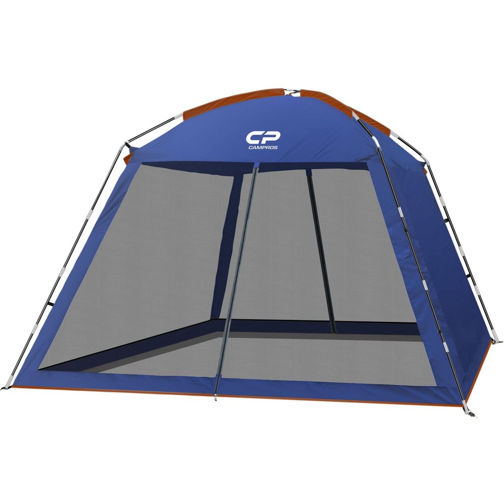 CAMPROS CP Screen House Tent 10 x 10 Ft Screened Mesh Net Wall Canopy