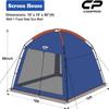 CAMPROS CP Screen House Tent 10 x 10 Ft Screened Mesh Net Wall Canopy view 3