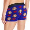 Artsadd Custom Face Boxers Briefs for Men Personalized Love Underwear Valentine's Day Best Gifts for Husband Boyfriend view 4