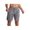 Dressnu Men's Basketball Fitness Multi-Functional Tight Quick Dry Capris Double-Layer Running Shorts Red XL view 3