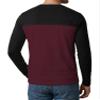 DDecrum Long Sleeve T Shirt Men - Breathable Mens V Neck T Shirts [40105065] | LGS Maroon, XL view 4