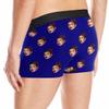 Artsadd Custom Face Boxers Briefs for Men Personalized Navy Underwear Valentine's Day Best Gifts for Husband Boyfriend view 4
