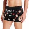 Artsadd Custom Face Boxers Briefs for Men Personalized I Licked It Underwear Valentine's Day Best Gifts for Husband Boyfriend view 2