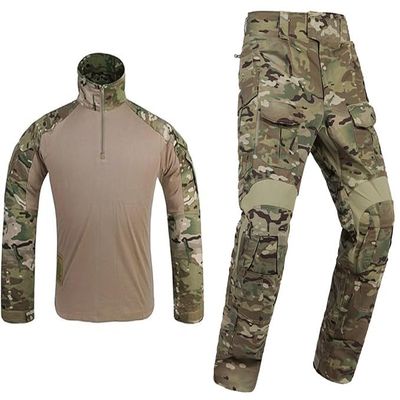 EMERSONGEAR Gen3 Uniform,Military Painball Suit,Army Airsoft Combat BDU Pants Shirts with Knee Pads