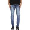JEsilunmaMY Men's Distressed Pencil Jeans Mid Waist Slim Fit Stretch Skinny Denim Trousers Casual Cotton Boyfriend Jean Pants (Light Blue,36) view 1