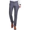Men's Stylish Slim Stretch Pant Solid Classic Skinny Fit Comfort Suit Pant Lightweight Comfort Business Trousers (Grey,29) view 1
