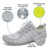 XIHALOOK Outdoor Hiking Water Shoes Sports Beach Diving Sandals for Women Men Walking Barefoot Grey, 11.5 Women/10.5 Men view 2