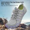 XIHALOOK Outdoor Hiking Water Shoes Sports Beach Diving Sandals for Women Men Walking Barefoot Grey, 11.5 Women/10.5 Men view 4