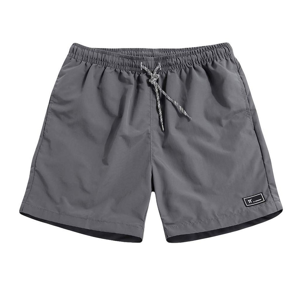 Mens Gym Workout Shorts Quick Dry Athletic Shorts Big and Tall Lightweight Basketball Training Running Shorts with Pockets Grey
